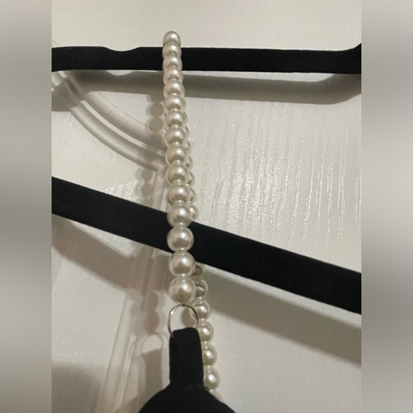 Fashion Nova Neck Pearl Strap Mini Dress - Picture 3 of 6